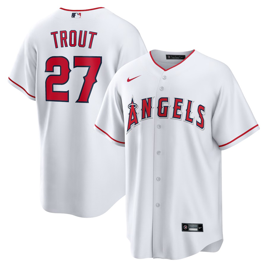 Jersey Original Nike Beisbol MLB Los Angeles Angels Anaheim #27 T770-ANA1