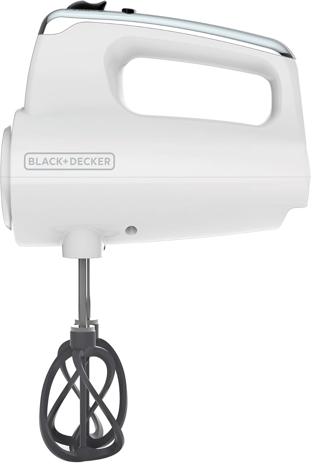 Black & Decker Batidora de Mano con Diseño Único de Aspas en Espiral, Color Negro