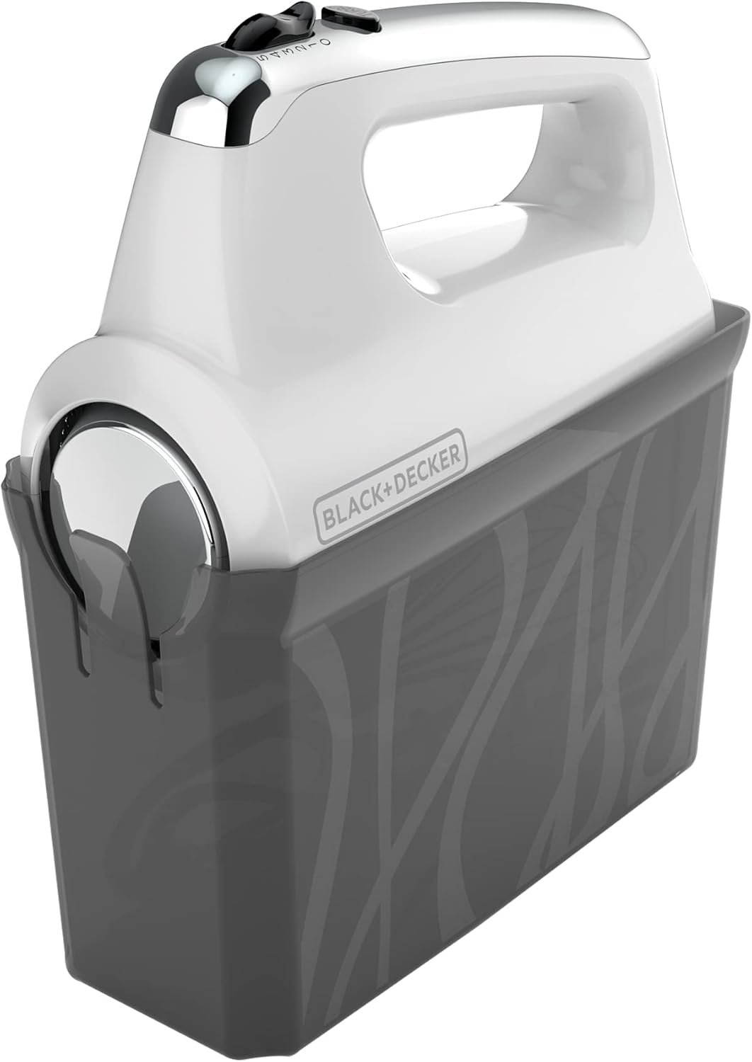 Black & Decker Batidora de Mano con Diseño Único de Aspas en Espiral, Color Negro