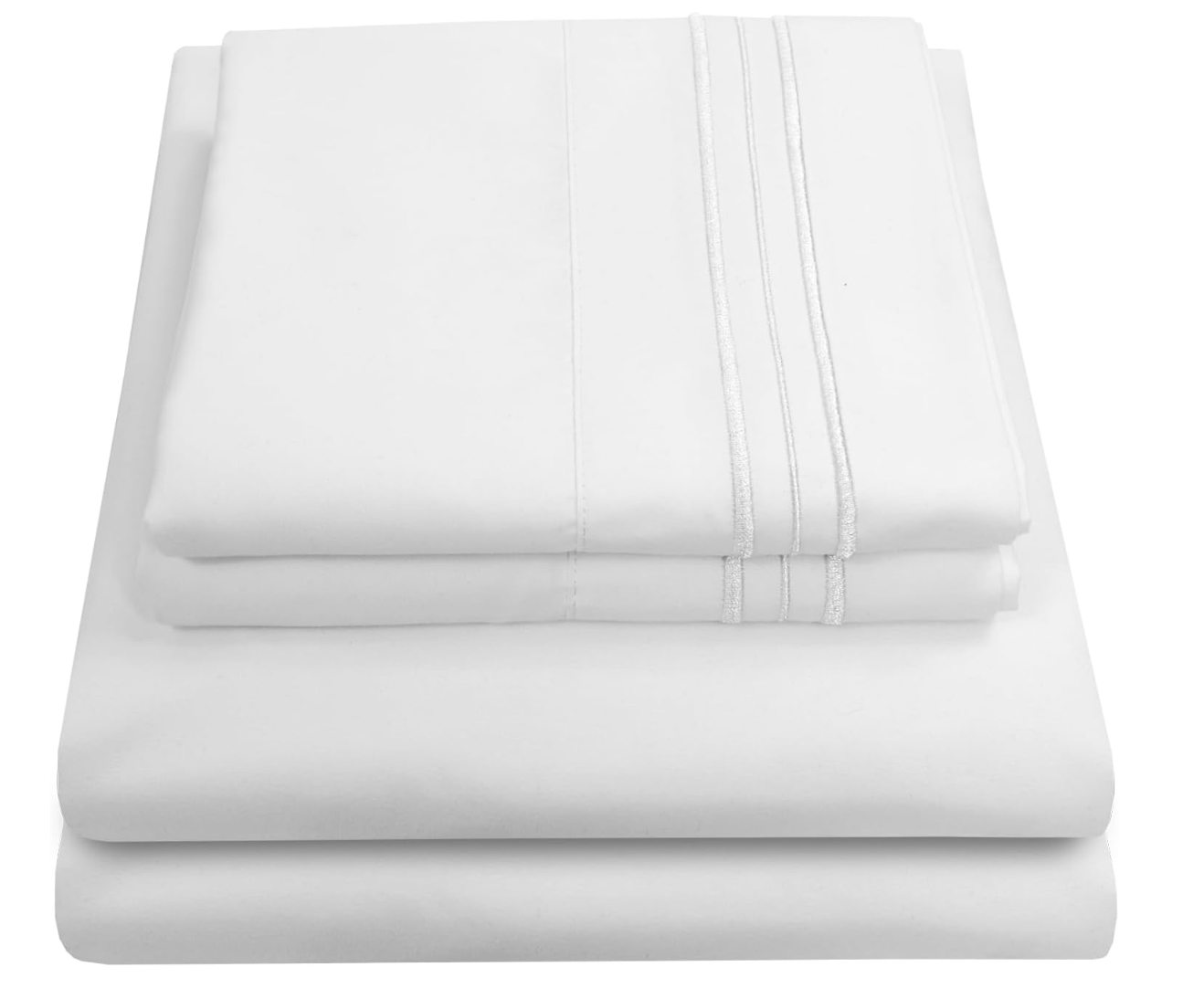 Juego De Sábanas 1800 Hilos Tacto Algodón Egipcio, Medida Individual, Matrimonial, Queen Size y King Size