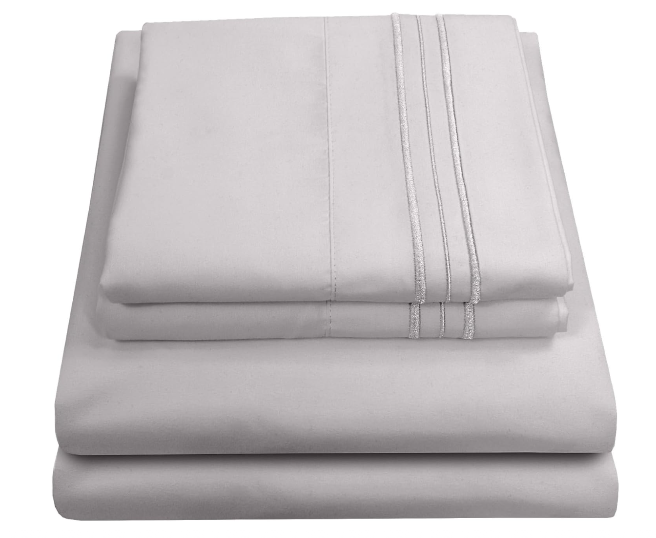 Juego De Sábanas 1800 Hilos Tacto Algodón Egipcio, Medida Individual, Matrimonial, Queen Size y King Size