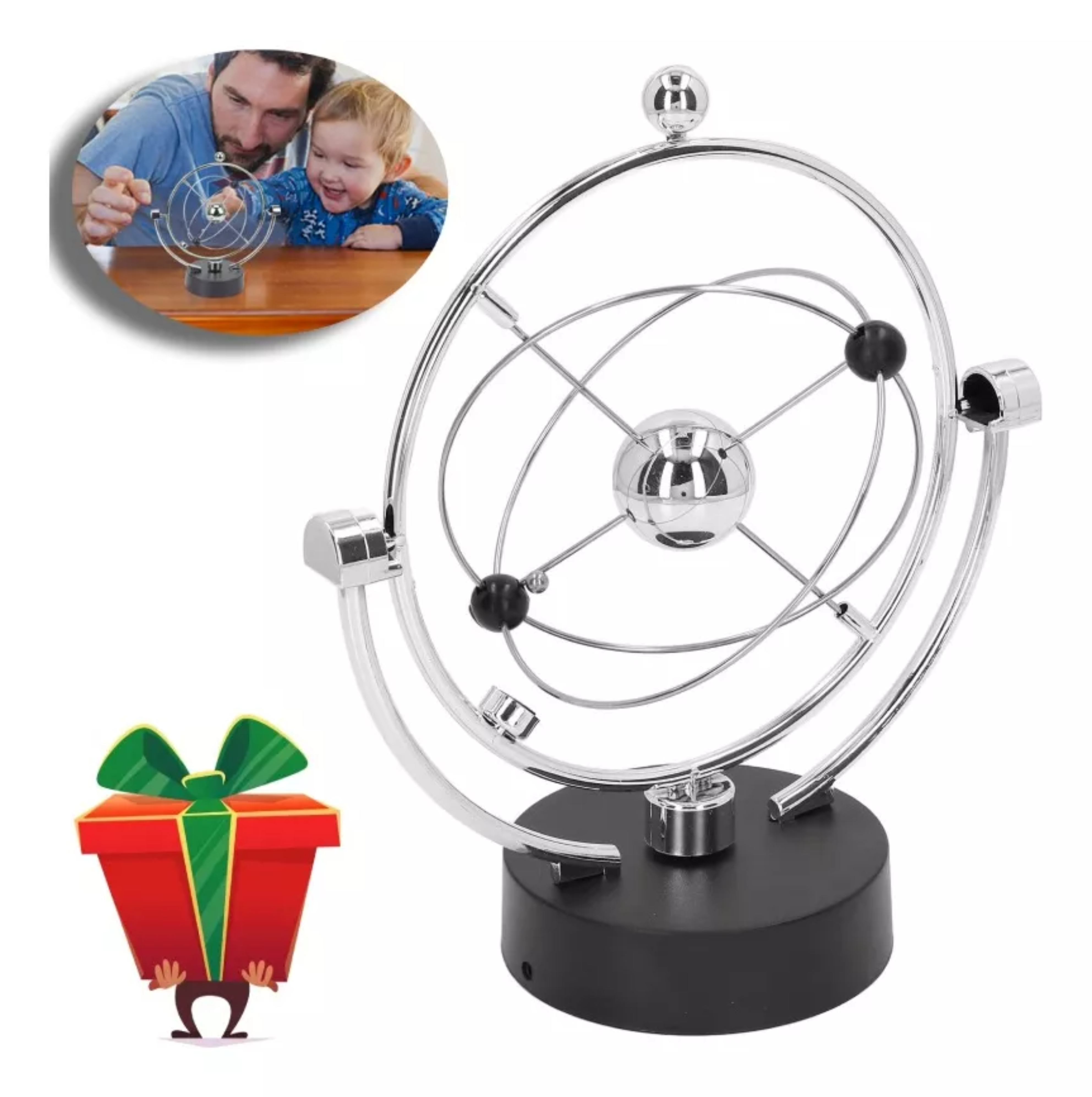 Péndulos De Newton Kinetico Decoracion Escritorio Gadgets