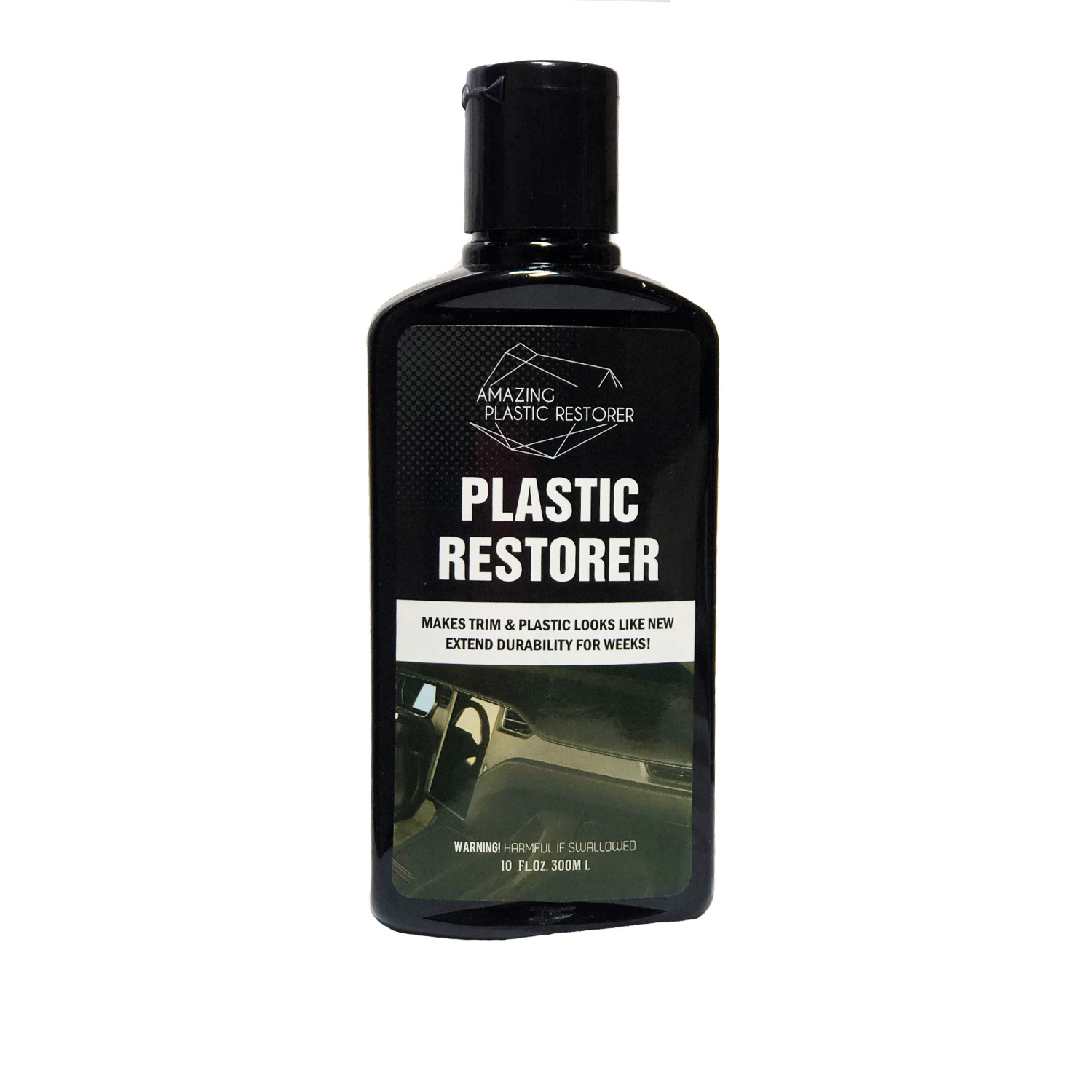 Cera para auto Amazing Ceramic Wax Recubrimiento Cerámico, acabado recién pulido + Restaurador de plásticos