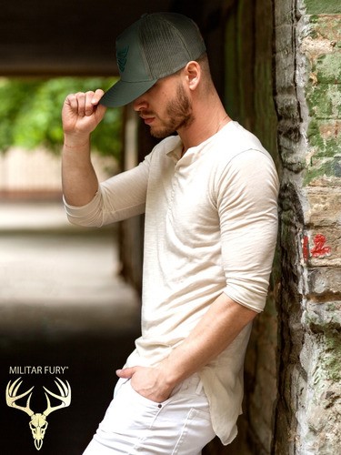 Gorra Táctica Militar Águila Hecho En México Beisbol Verde