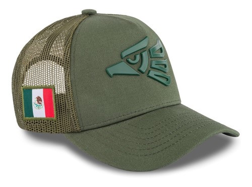 Gorra Táctica Militar Águila Hecho En México Beisbol Verde