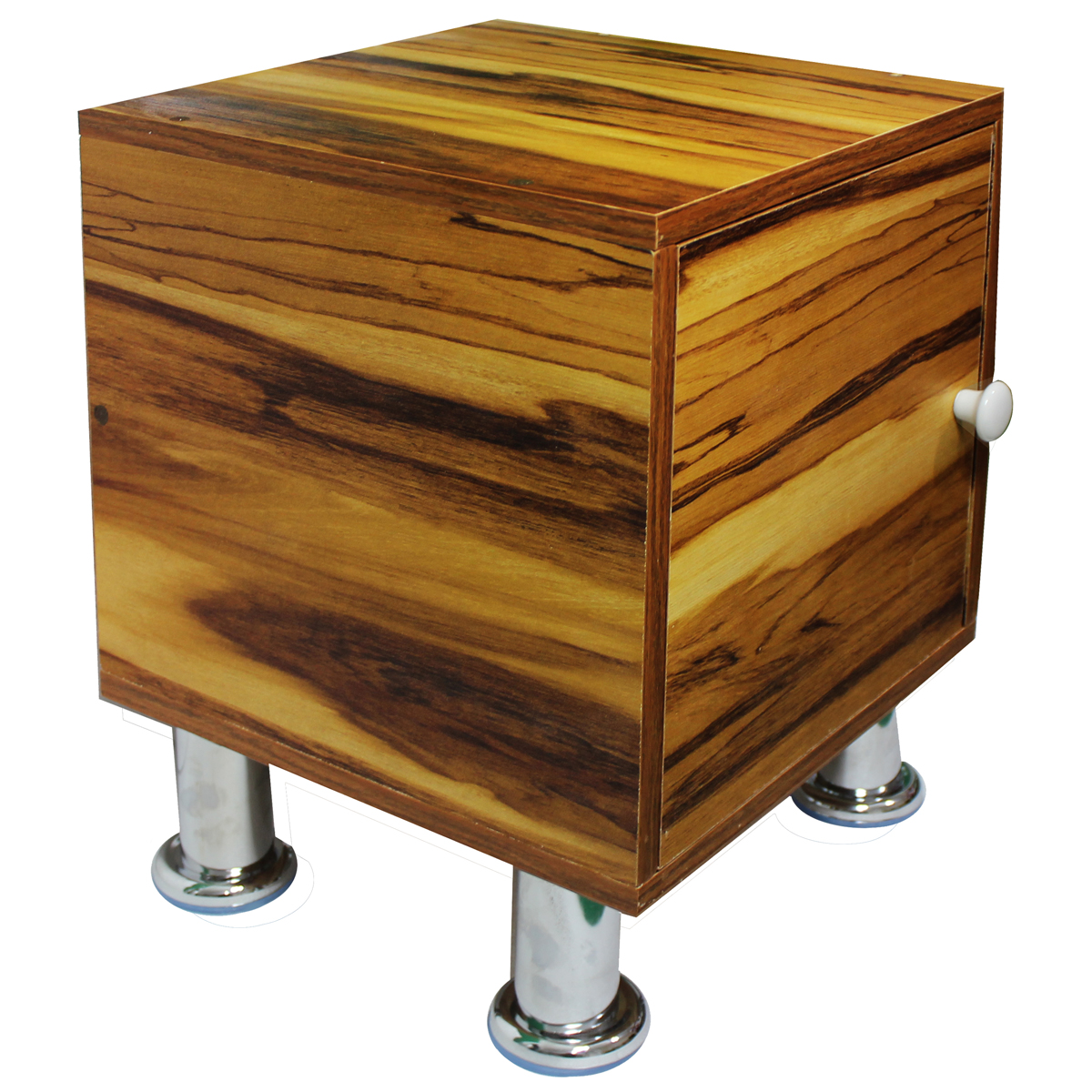 Buro Recamara Luz Led Mueble MDF Envio Ensamblado Color Madera