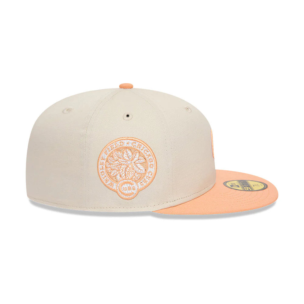 Gorra New Era White Crown 59fifty Chicago Cubs talla: 7 1/4