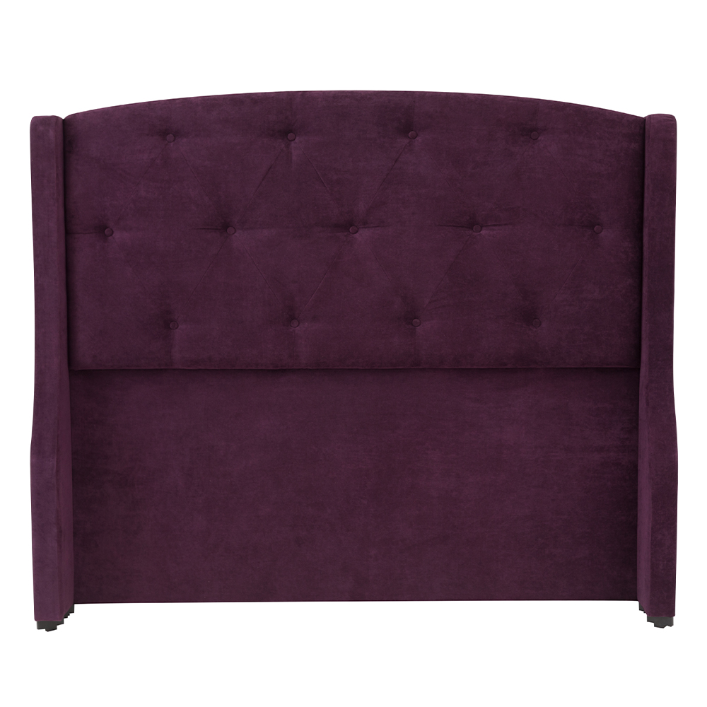 Cabecera Queen Size Dicasa Zefyr Velvet Morado