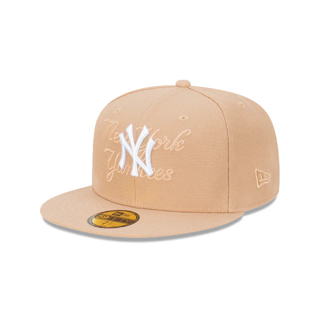 Gorra New Era New York Yankees MLB Tonal Script 59Fifty Talla: 7 1/8