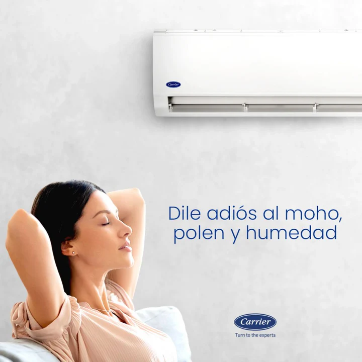 Minisplit Carrier Puron X R32 Inverter (1.5Ton, 220V, Frio y Calor)