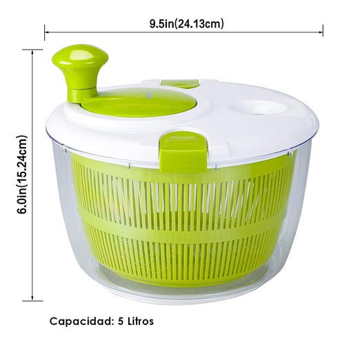 U Chef Spinner Para Ensaladas, Centrifugadora De Ensalada