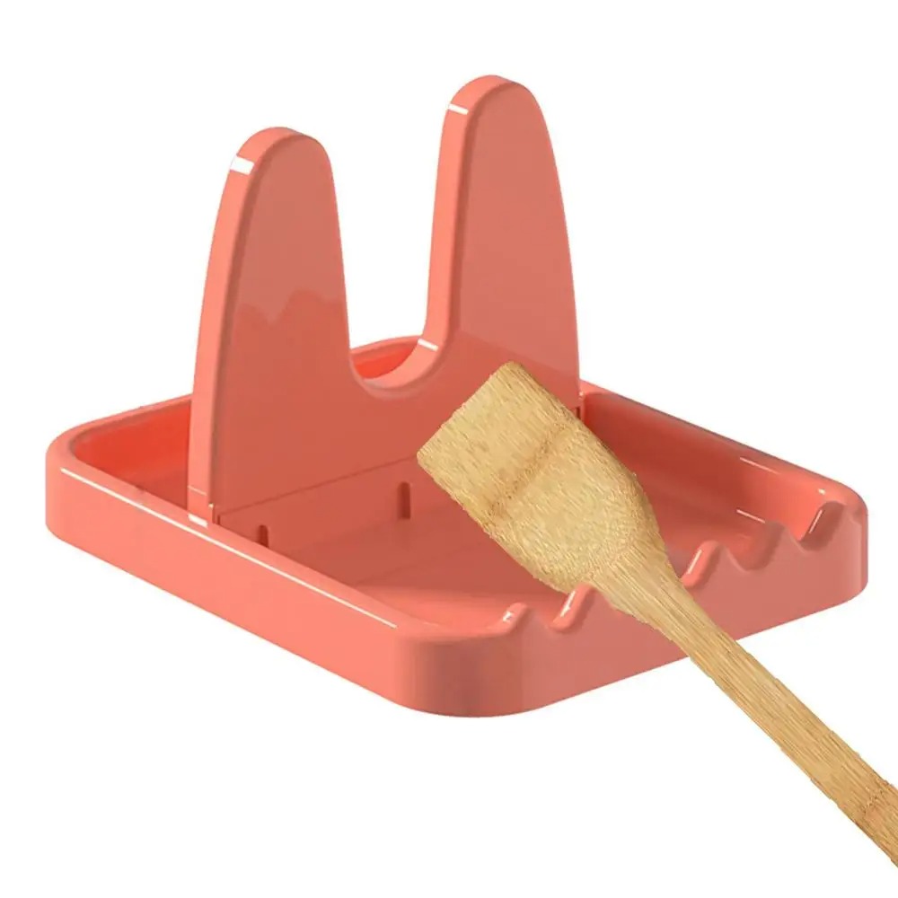 Soporte Tapas Plegable Organizador Tapa Sartén Olla Cucharones ROSA