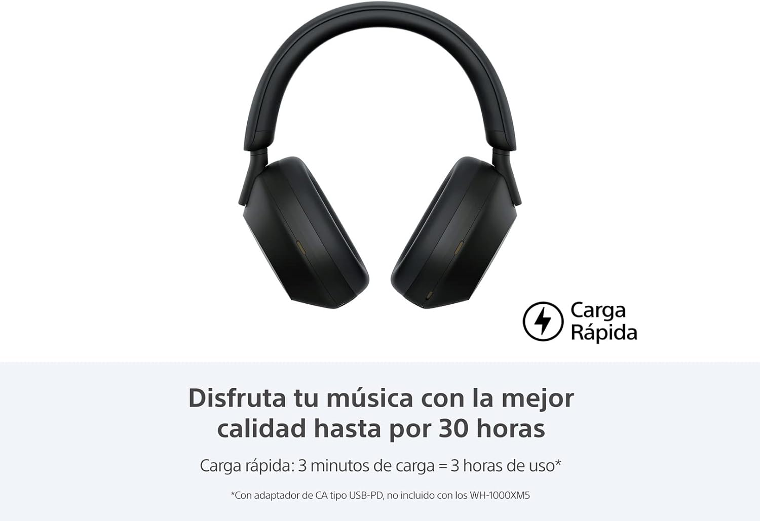 Sony Audifonos Inalambricos Negro Wh 1000xm5 - Game Center