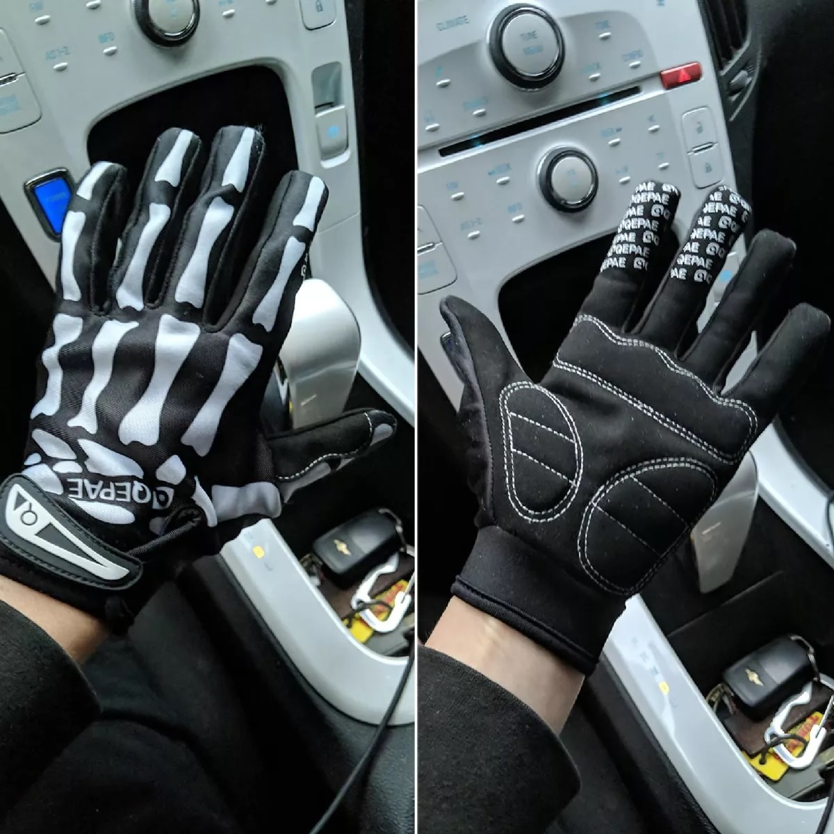Guantes De Calavera Transpirables Para Ciclismo Talla XL