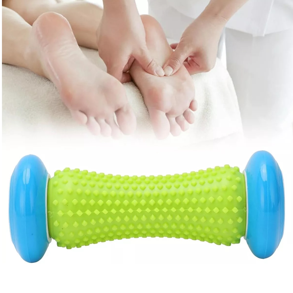 La Tos Masajes En Los Pies Bebes Set Rodillo Con Pelotas Para