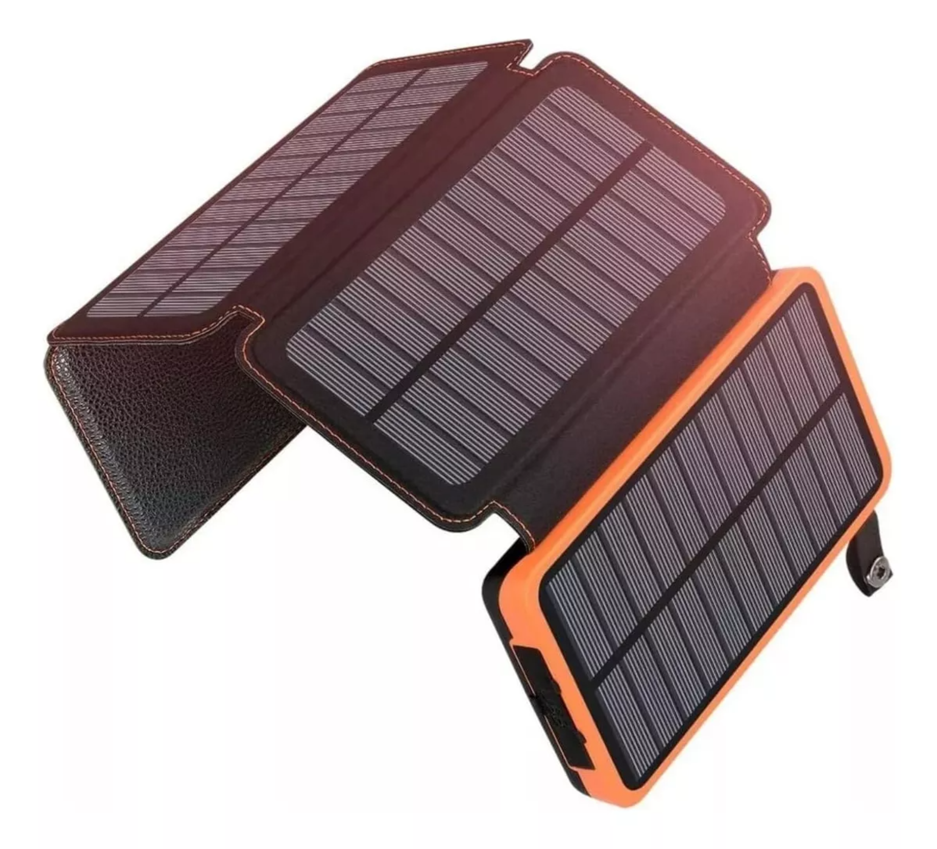 Power Bank Nova Charger Plus 20,000mah Batería Portátil Con 4 Paneles Solares
