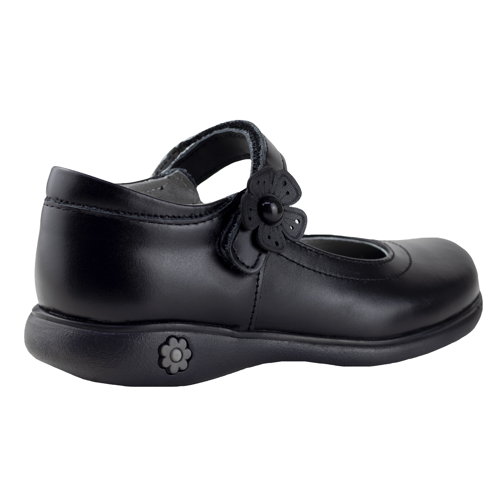 Zapatos Escolares Karsten Clasico Niña 18801-3a Negro Piel