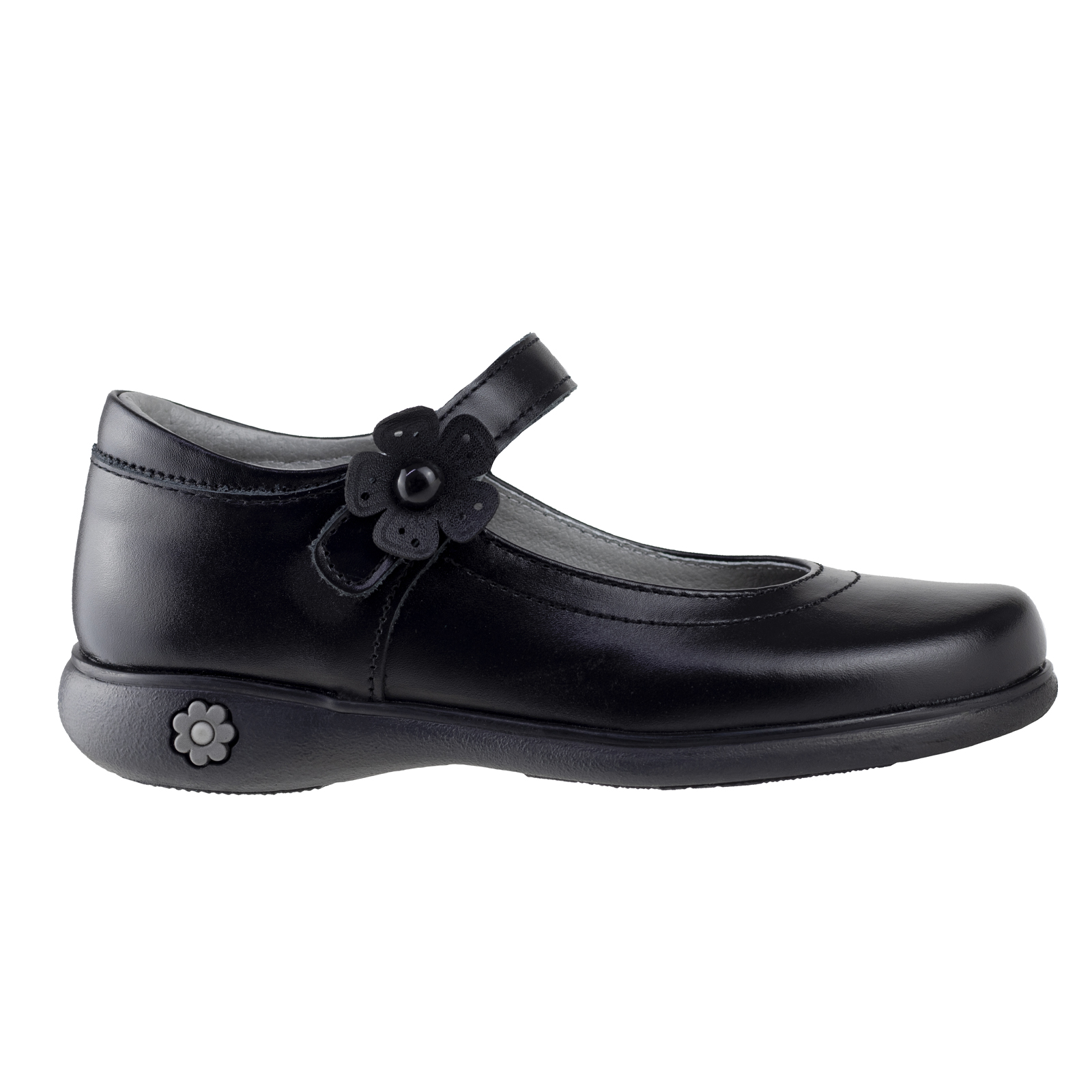 Zapatos Escolares Karsten Clasico Niña 18801-3a Negro Piel