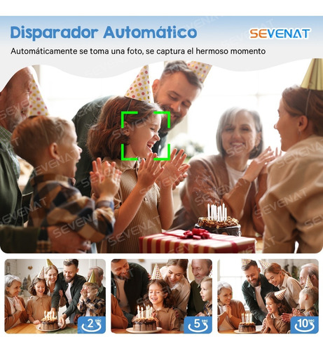 Cámara Digital 1080p 44mp Webcam Filtros Principiantes +32gb