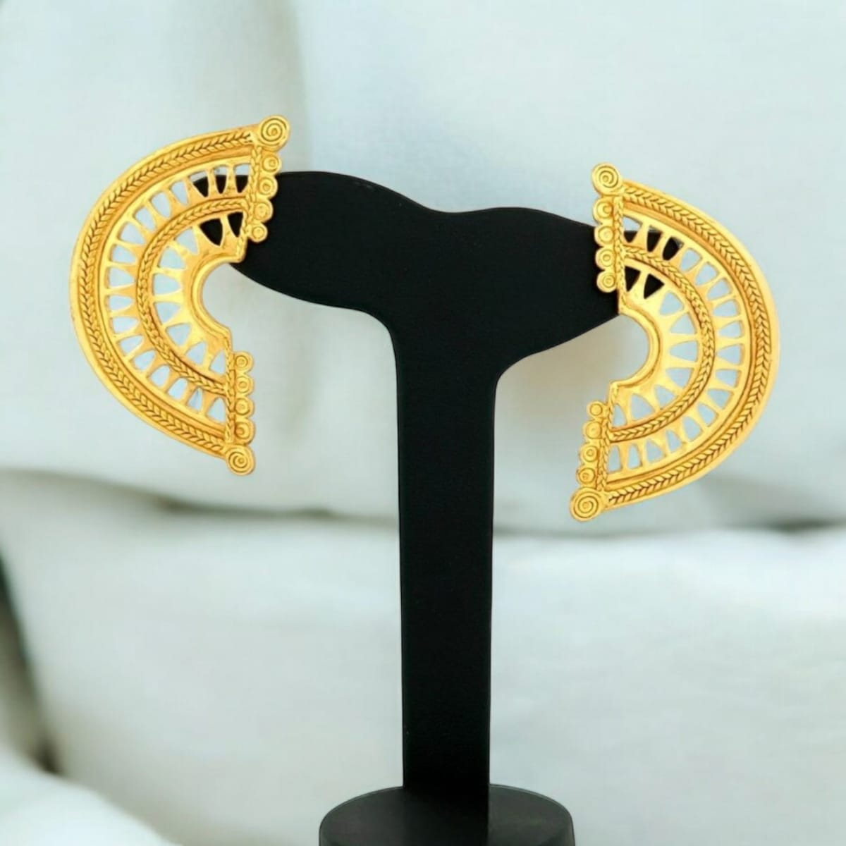 Aretes Vertical Dragon Sinú Oro Precolombino Joyeria M De Leon