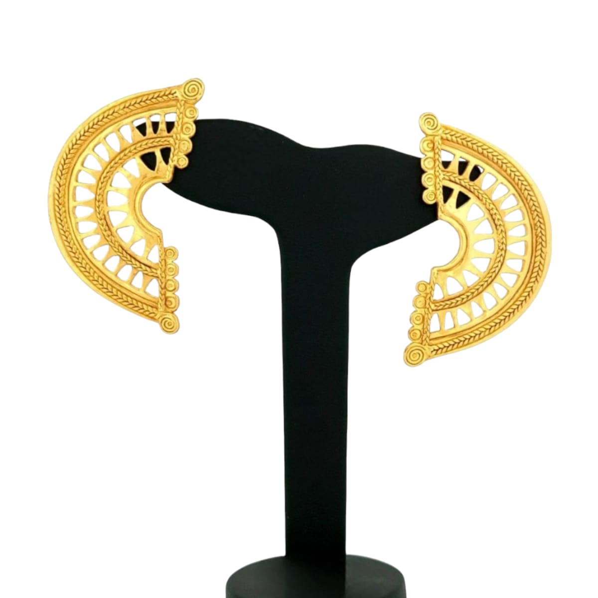 Aretes Vertical Dragon Sinú Oro Precolombino Joyeria M De Leon