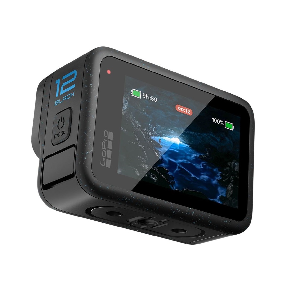 Cámara GoPro Hero 12 Negra PAQUETE ESPECIAL DE VACACIONES MODELO: CHDRB121TH