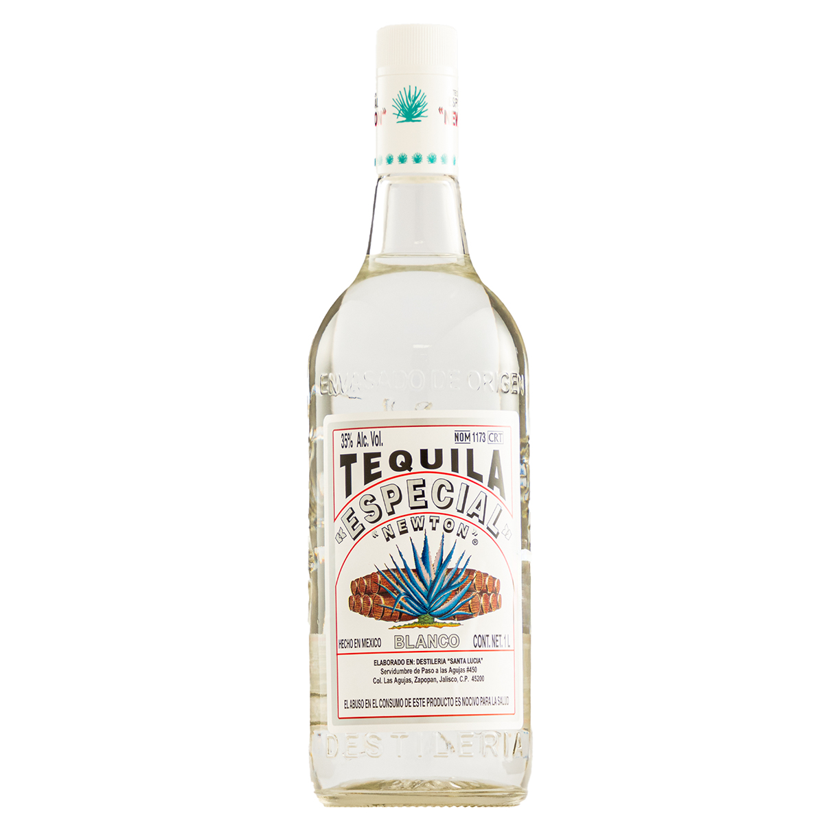 Tequila Especial Newton Blanco 1000 Ml