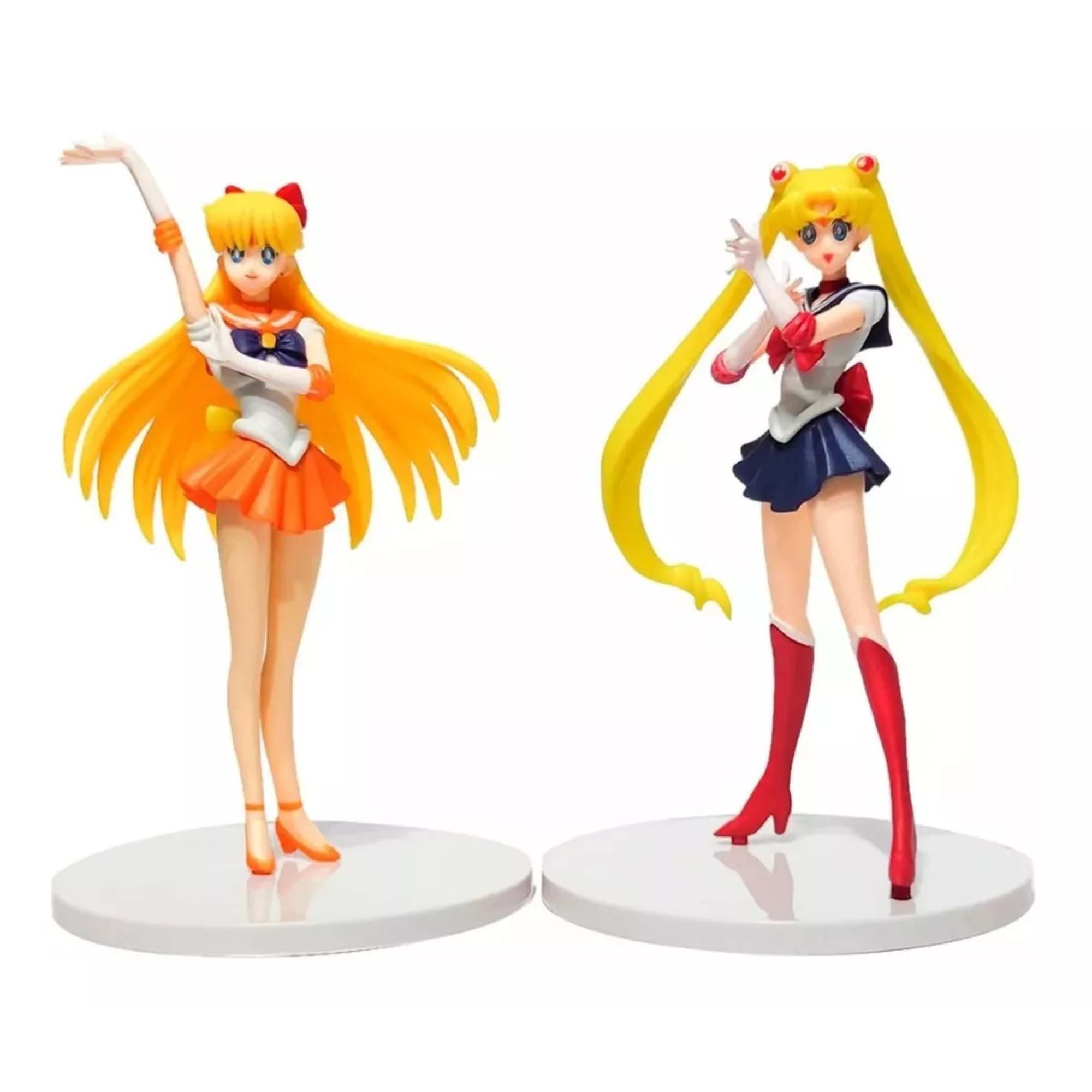 Sailor Moon Figura Scouts Senshi Coleccion Anime Manga 5pz