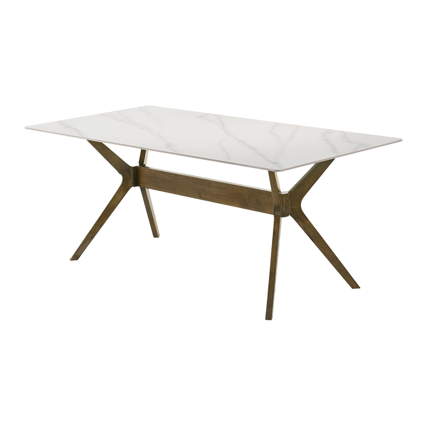 Comedor Elegante de Madera 6 Sillas Bossa Polly