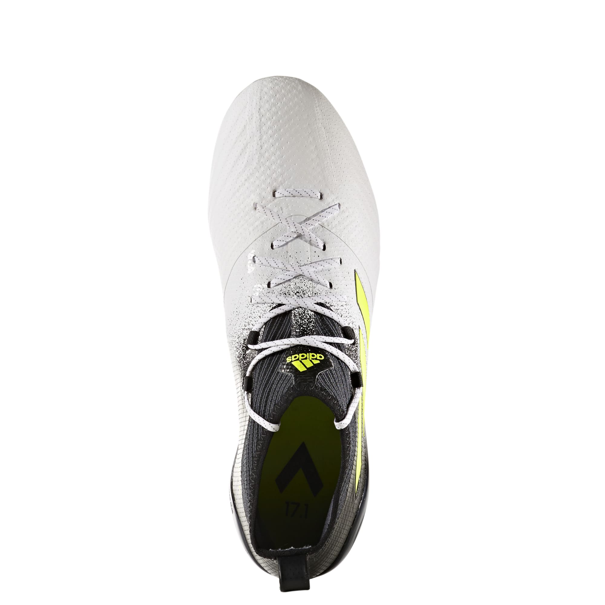 adidas ACE 17.1 FG Blanco Tacos Fútbol Pasto Natural