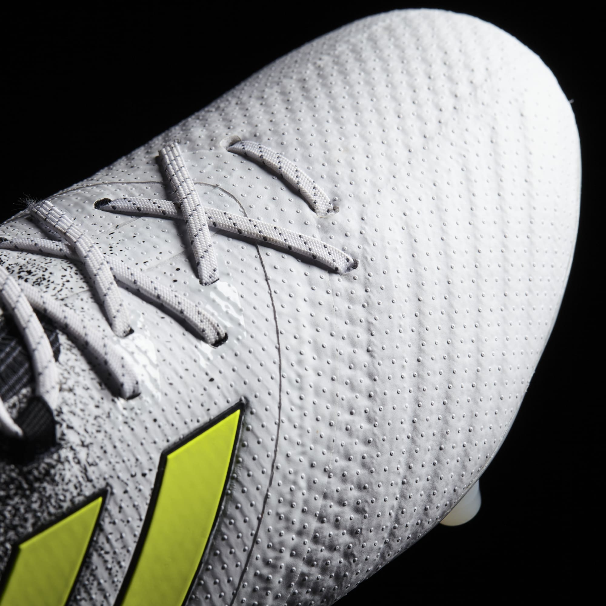 adidas ACE 17.1 FG Blanco Tacos Fútbol Pasto Natural