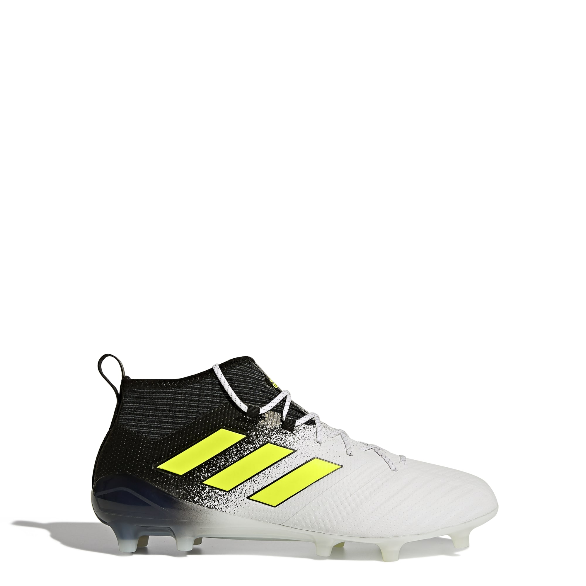 adidas ACE 17.1 FG Blanco Tacos Fútbol Pasto Natural