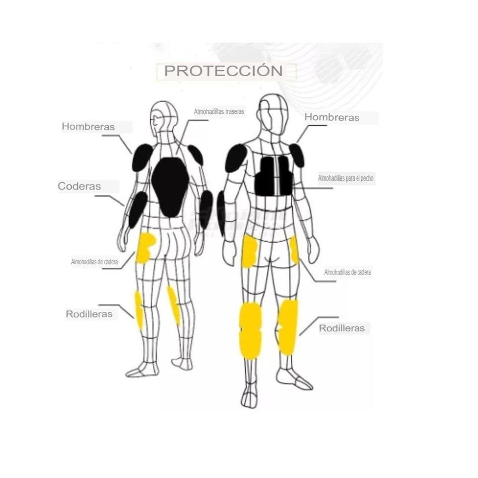 Chamarra Chaqueta pantalón moto hombre cazadora motocicleta protección armadura contra agua aire
