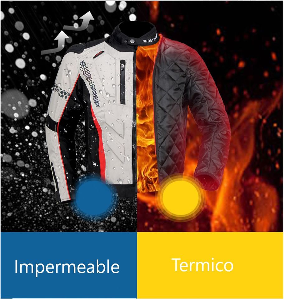Chamarra Chaqueta pantalón moto hombre cazadora motocicleta protección armadura contra agua aire