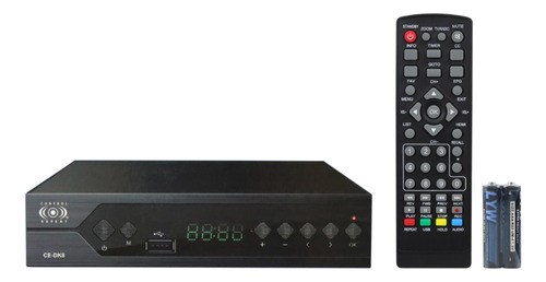 Decodificador De Tv Digital Análoga Con Salida Hdmi negro