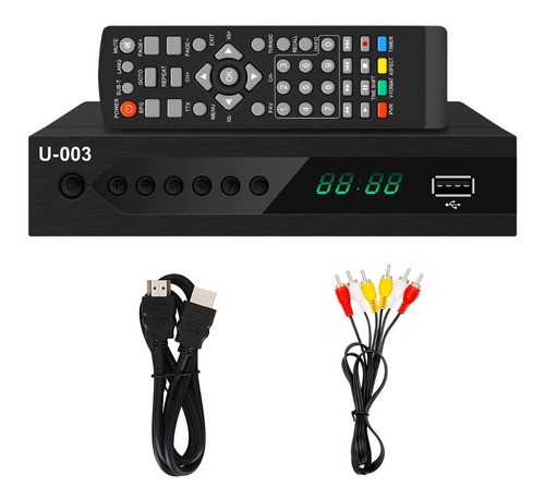 Decodificador De Tv Digital Convertidor 1080p Full Hd