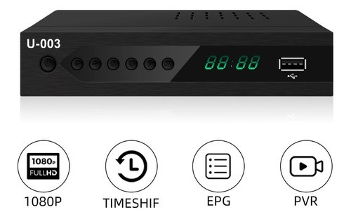 Decodificador De Tv Digital Convertidor 1080p Full Hd