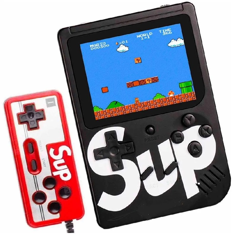 Consola retro Gamebox Sup 400 juegos + un control - Sup Negro
