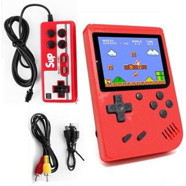 Consola Retro Sup 400 juegos + un control Rojo