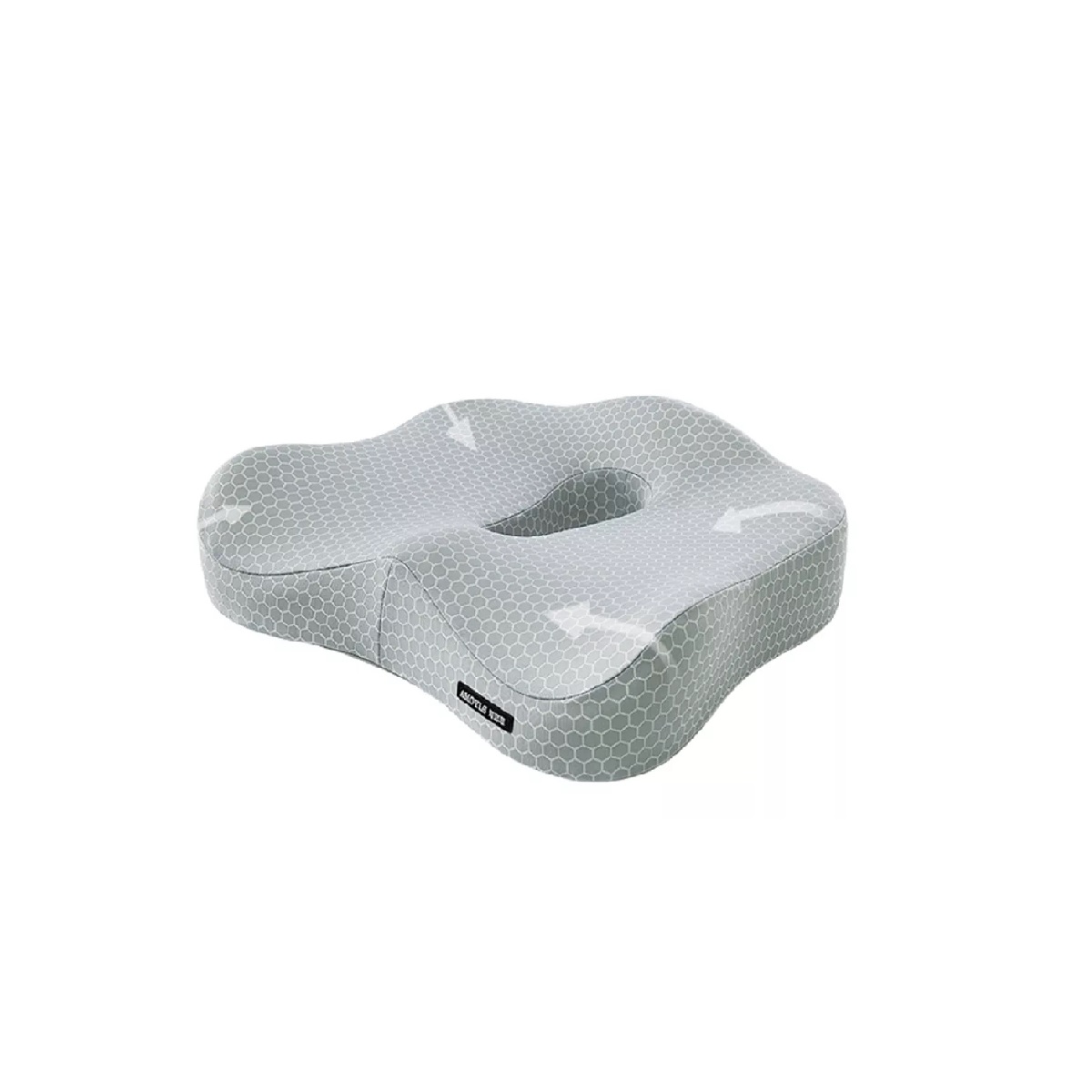 Cojin De Gel Asiento Ergonomico Para Sillas Auto De Oficina Gris