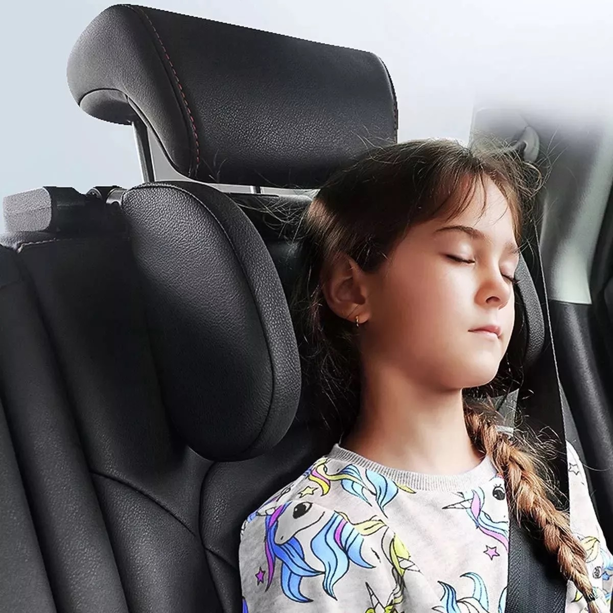 Reposacabeza De Asiento Auto Cojín De Almohada Para Cuello
