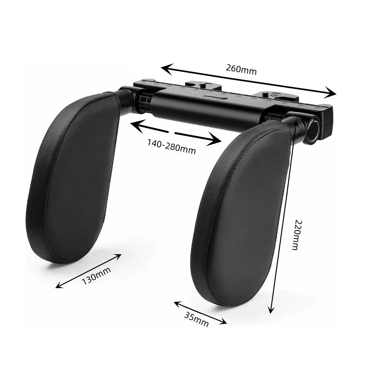 Reposacabeza De Asiento Auto Cojín De Almohada Para Cuello