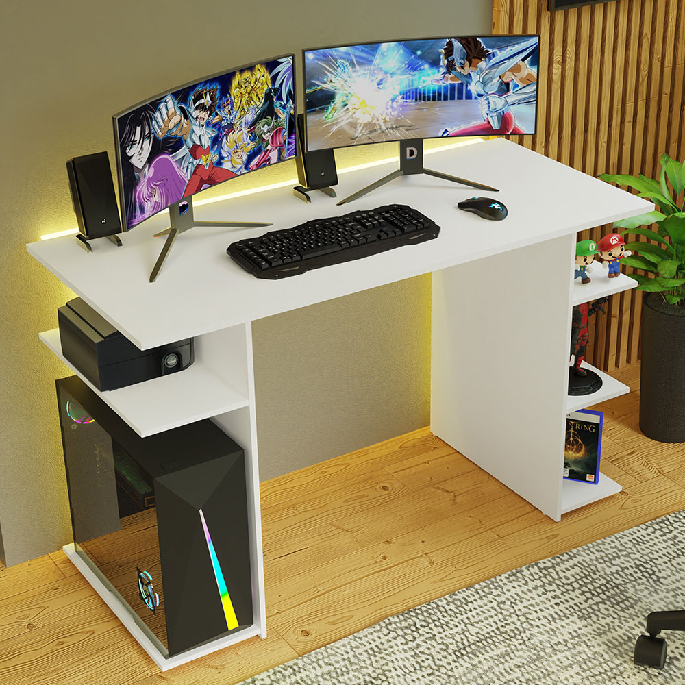 Mesa Gamer Escritorio Para Computador 9424 Madesa BB