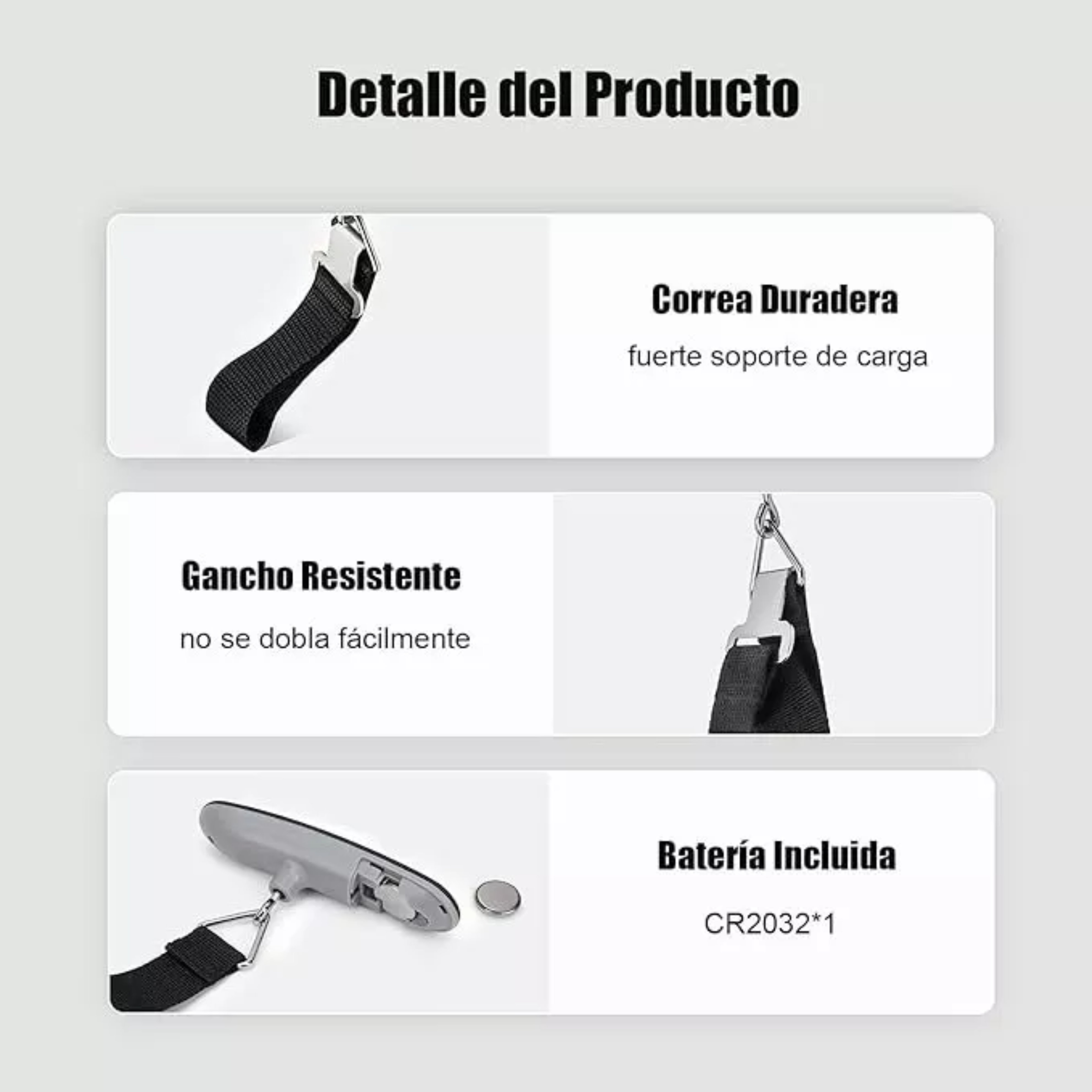 Bascula Digital Led Para Maleta Portatil 50 Kg Pesa Viaje