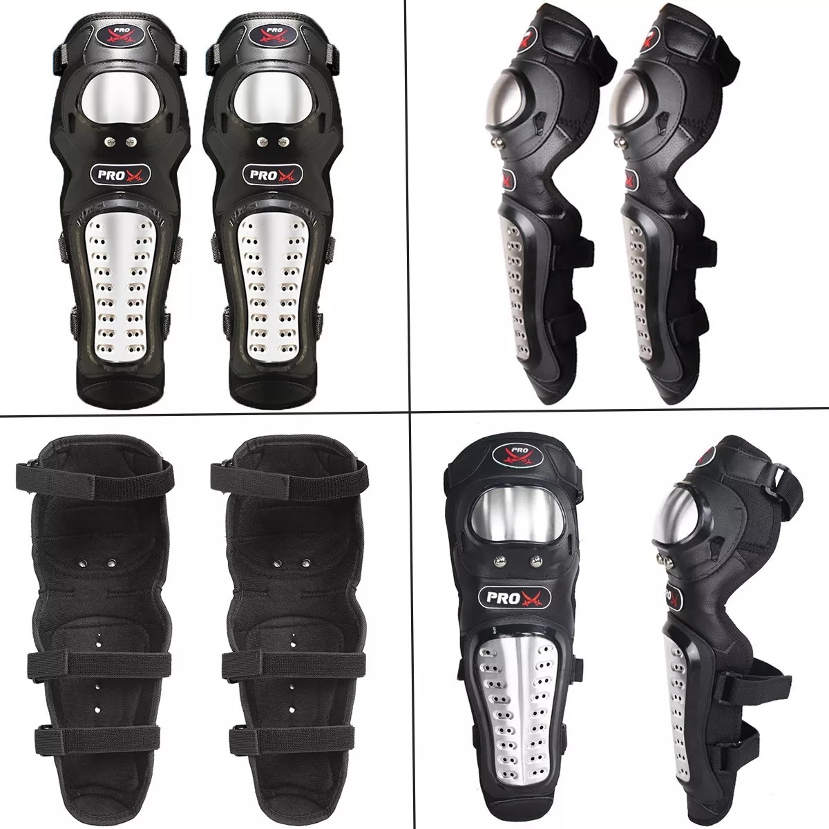 Kit Esqueleto Protector Incluye Rodilleras y Guantes Talla G