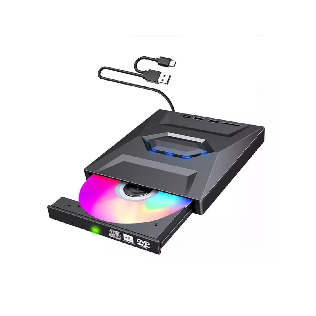 Unidad Externa De Cd Y Dvd Grabadora Dvd Lector Cd Quemador
