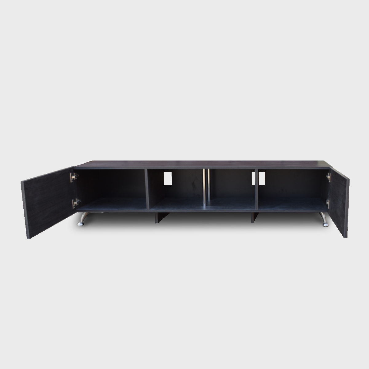  Mueble para TV de 90" London 200 mts  Minimalista y Practico Hogare Gris Storm 