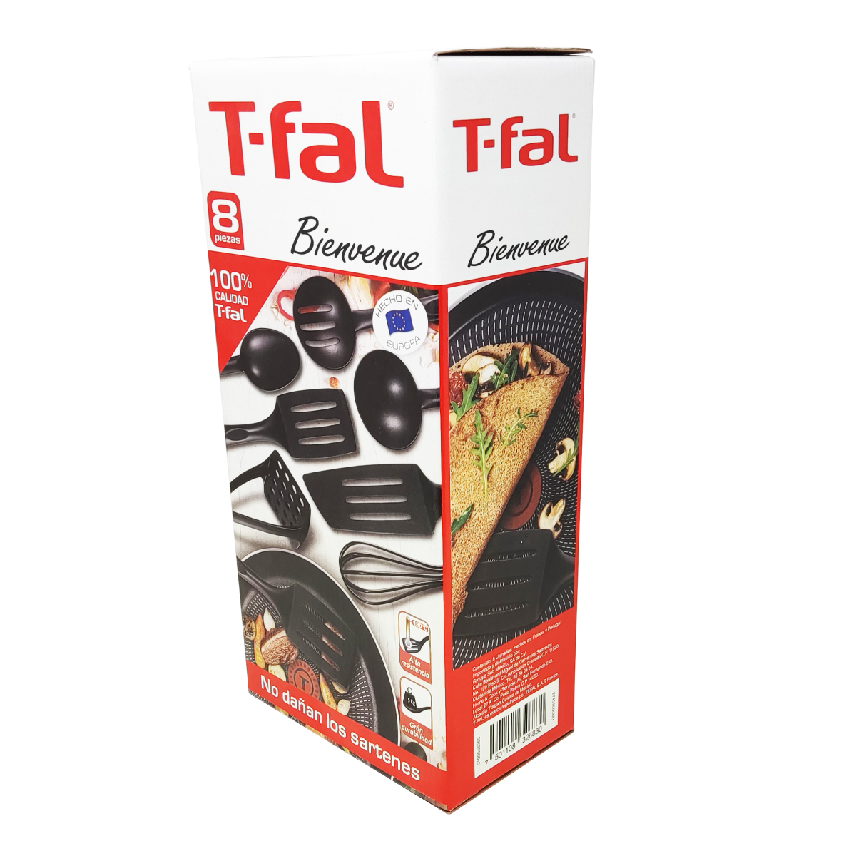Juego De 8 Utensilios Con Caja Bienvenue T-fal 27439000M3