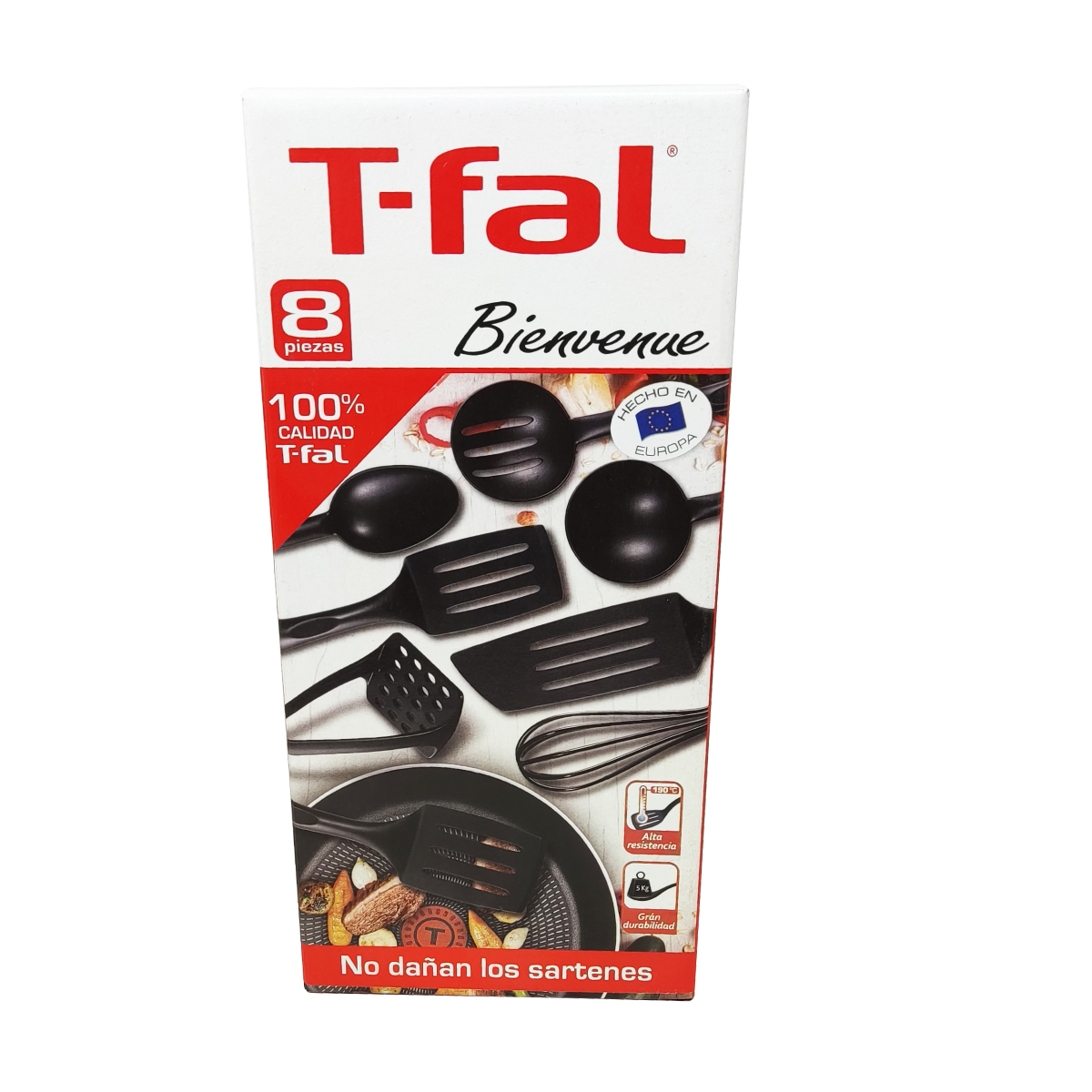 Juego De 8 Utensilios Con Caja Bienvenue T-fal 27439000M3