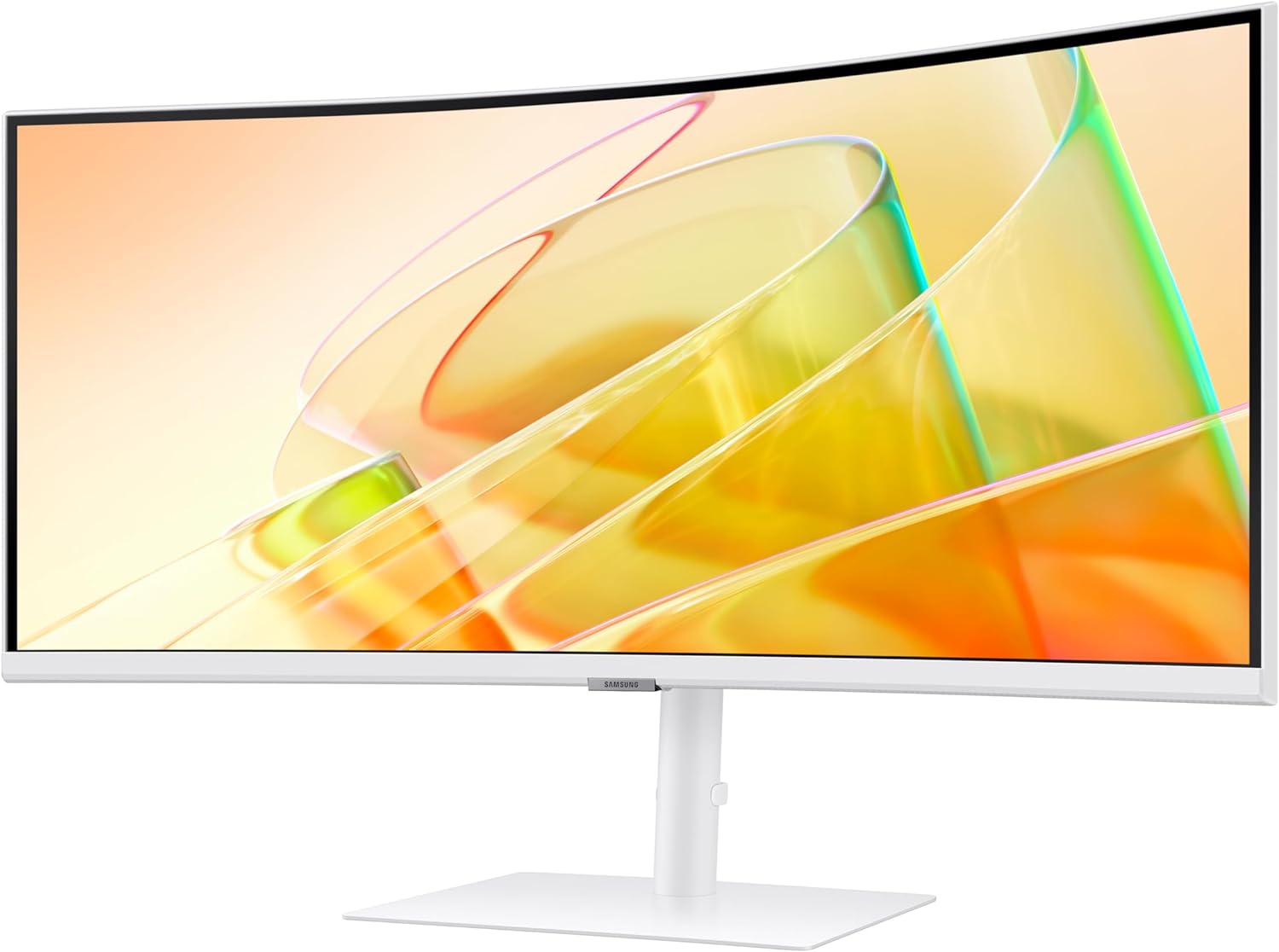 Samsung Monitor 34" Thunderbolt Curvo High Resolution White LS34C650TANXGO